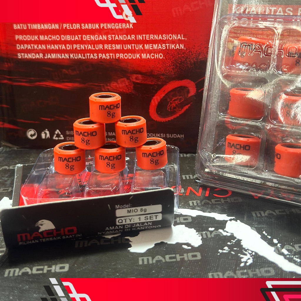 Roller Racing Yamaha Mio Smile / Soul GT / J / Sporty / X Ride / Fino / Nouvo 8 gram - MS Otomotif