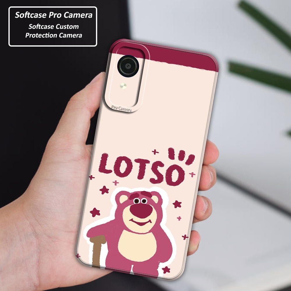 Softcase Pro Camera Case Hp Samsung Galaxy A03 Core Fashion Softcase Case Boneka Lotso Terbaru  - Un