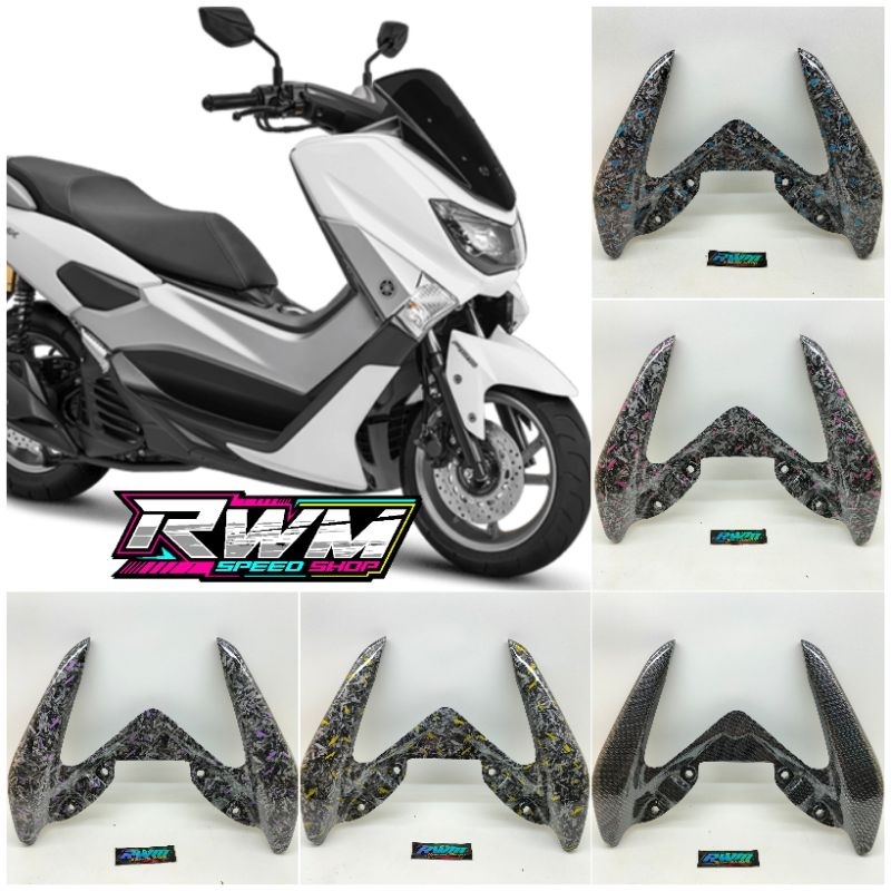 Behel Nmax Old Carbon Forged Behel Nmax Old Carbon Tanduk Nmax 155 Begel Planger Pengangan Jok Belak