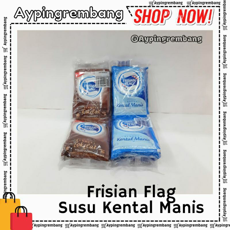 

Frisian Flag Susu Bendera Sachet 6sachet/Pack