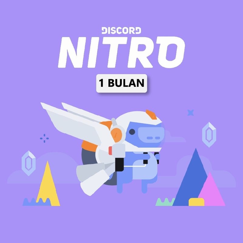 [BULANAN] Discord Nitro | Nitro Boost | Nitro Gifting | RESMI