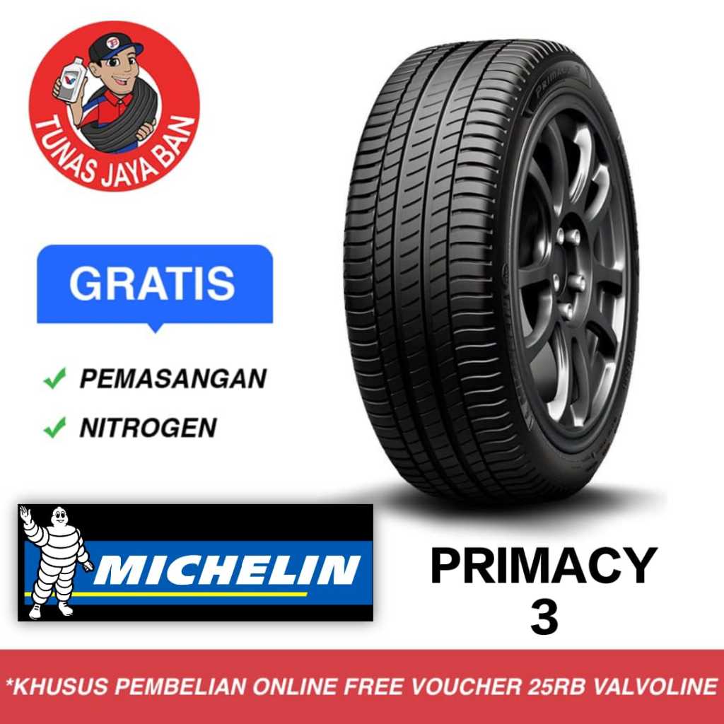 Ban Mobil Michelin Primacy 3 245/45 R18 Toko Surabaya 245 45 18