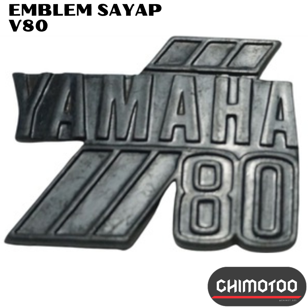 Emblem Sayap Legshiel Tebeng Dek Yamaha V80 Cdi V 80