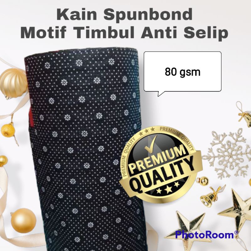 Kain Spunbond Motif Timbul Anti Selip lebar 180 cm