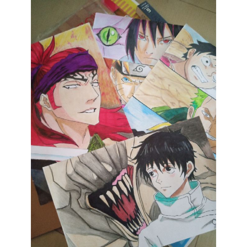 

gambar anime warna ready ukuran B5