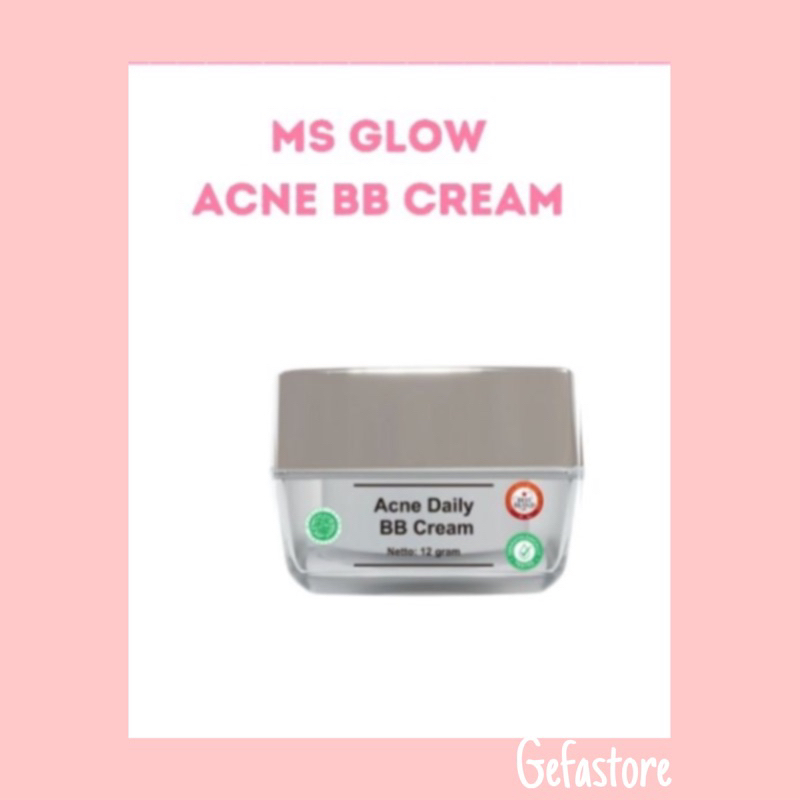 MS GLOW ACNE BB CREAM