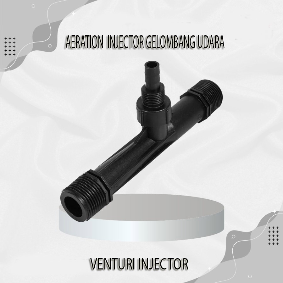 Venturi Injector 1/2 Inch Gelembung Udara Oksigen Kolam Koi aquarium