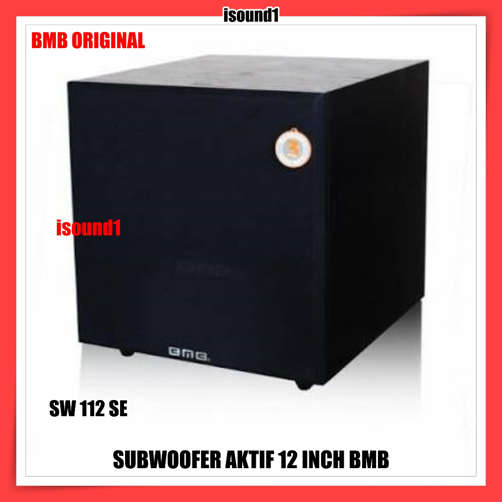 SPEAKER SUBWOOFER AKTIF 12 INCH BMB SW 112 SE ORIGINAL SW112SE