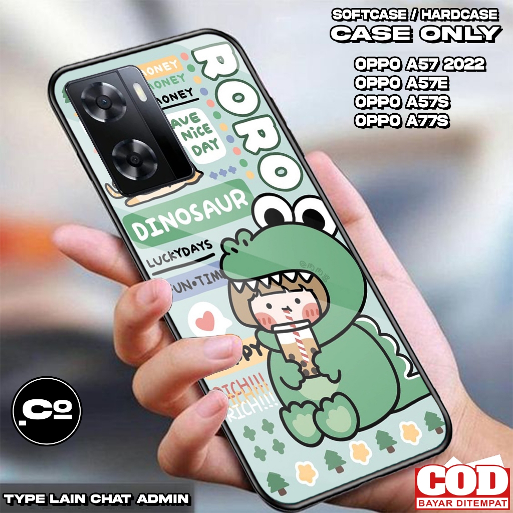 Case OPPO A57 2022 / A57E / A57S / A77S  - Casing OPPO A57 2022 / A57E / A57S / A77S [ RJ ] Silikon 