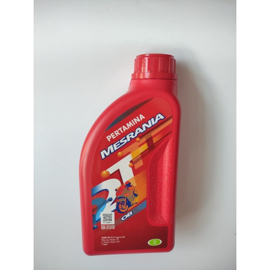 Oli Pertamina Mesran 2t Oli Mesrania OB 2T SAE30 1Liter Oli Mesran Super 2T