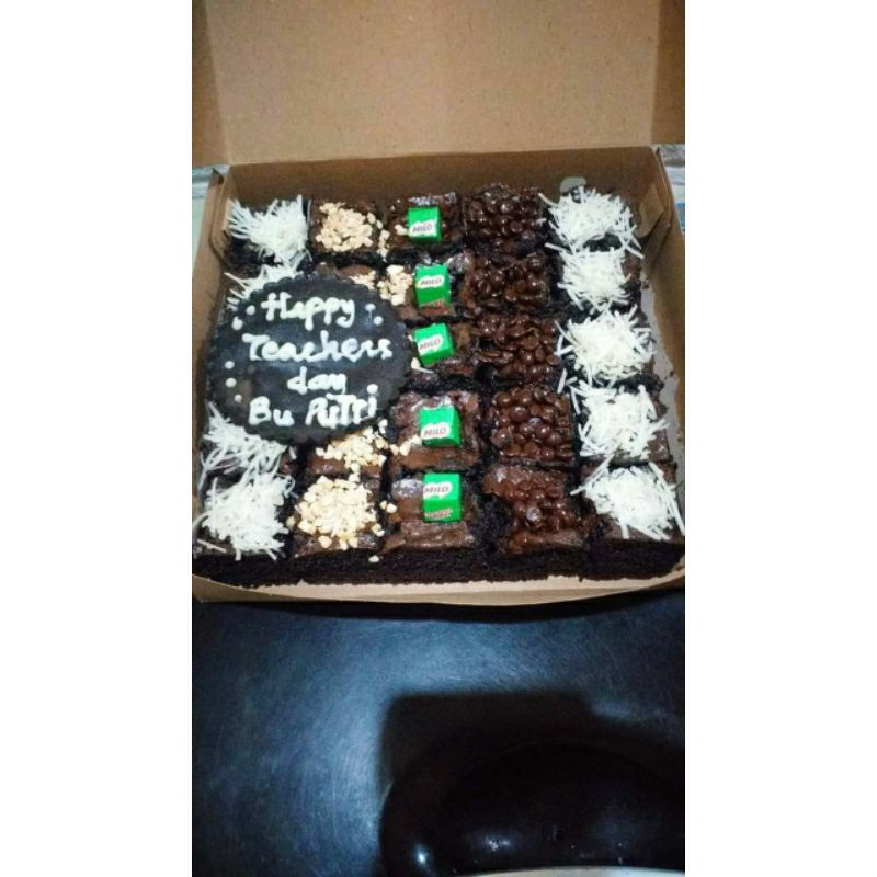 

Brownies Sekat / Brownies Coklat / Panggang
