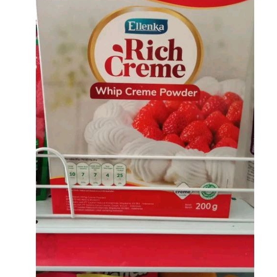 

ellenka rich creme whip creme powder 200g