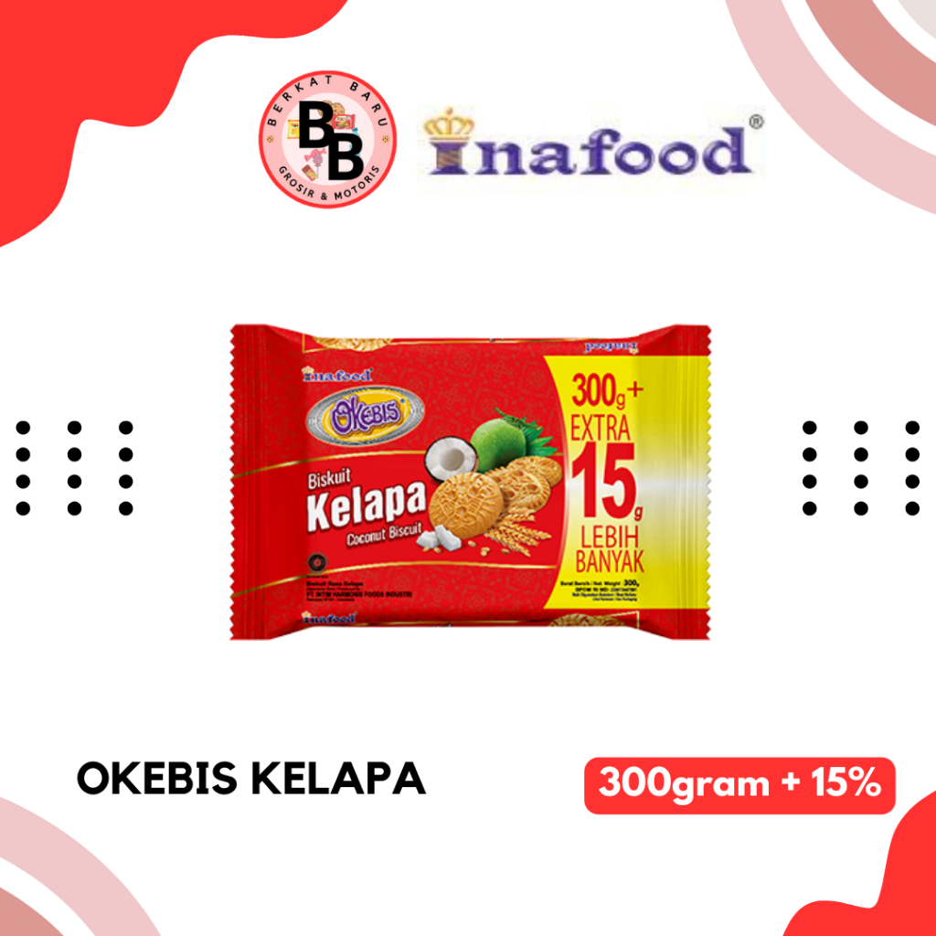 [BB SNACK] OKEBIS KELAPA FAMILY PACK 300GRAM