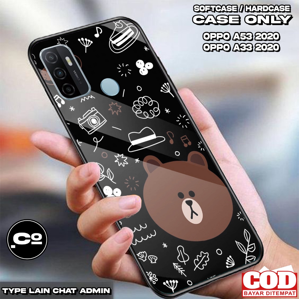 Case OPPO A53 2020 / OPPO A33 2020 - Casing OPPO A53 2020 / OPPO A33 2020 [ BEAR ] Silikon OPPO A53 