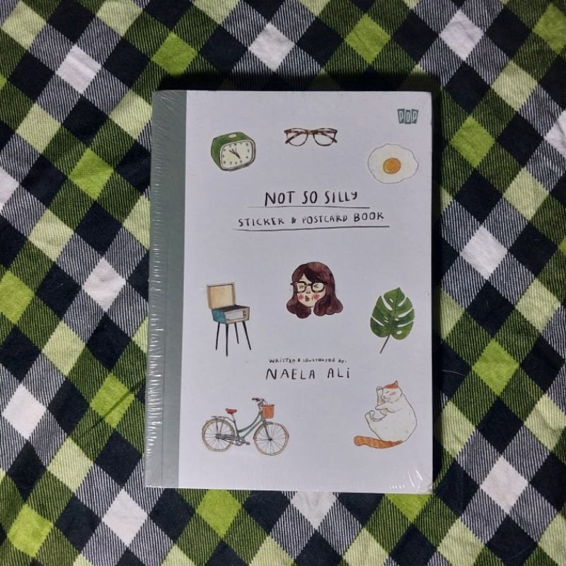

Not So Silly Sticker & Postcard Book - Naela Ali
