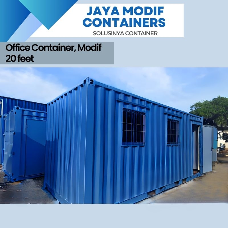Container Office 20 Feet(Jual/Sewa/Modif) - 20/40Feet Office Dry Mess Kosong Kosongan Tandem Modifik