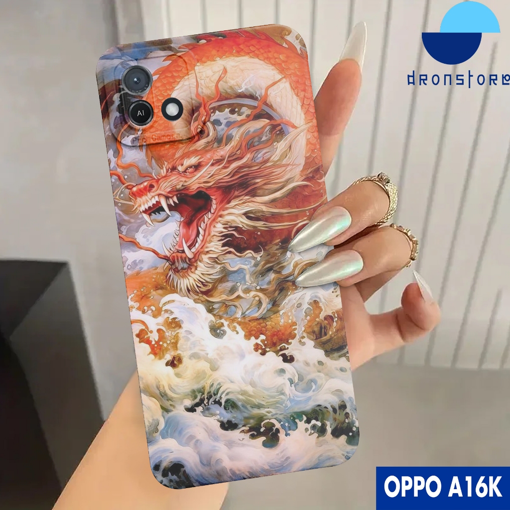 CASE OPPO A16K / OPPO A16E MOTIF NAGA - 41 - SOFTCASE HARDCASE PROTECT CAMERA PELINDUNG BELAKANG HAN