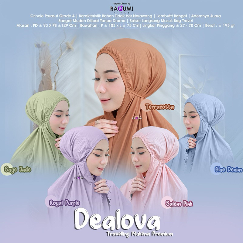 Dealova Travelling Mukena Premium