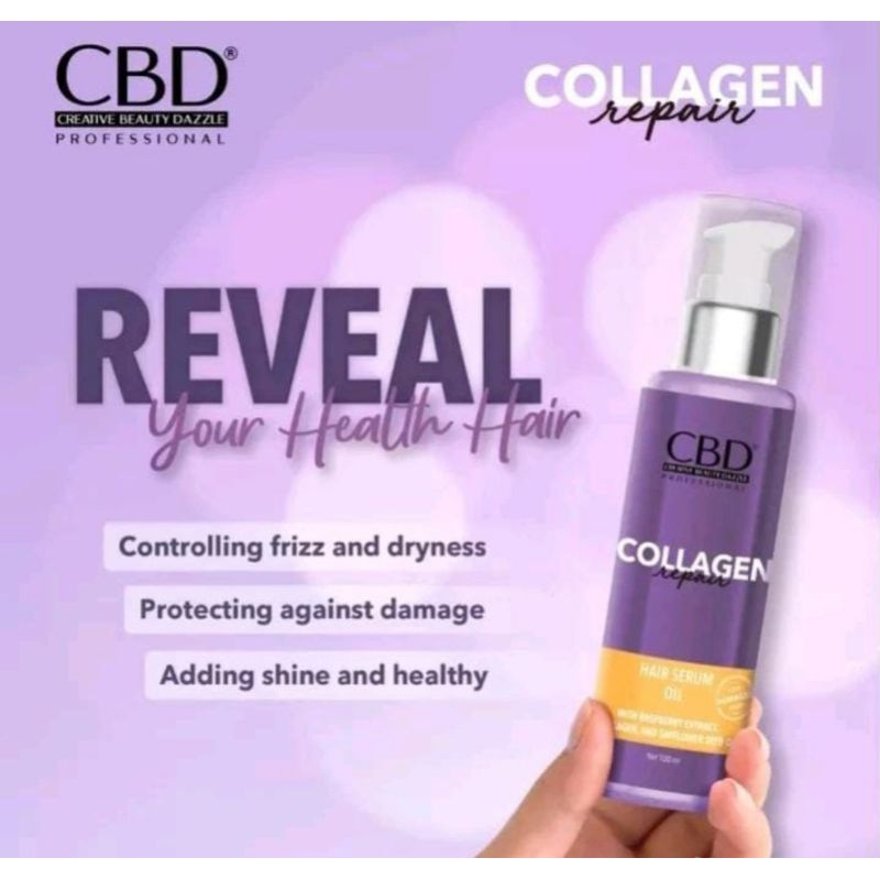 CBD Collagen hair serum