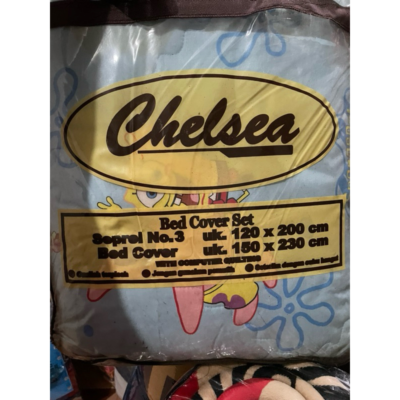 Bedcover Spongebob 120x200 Chelsea | Karakter | Kartun