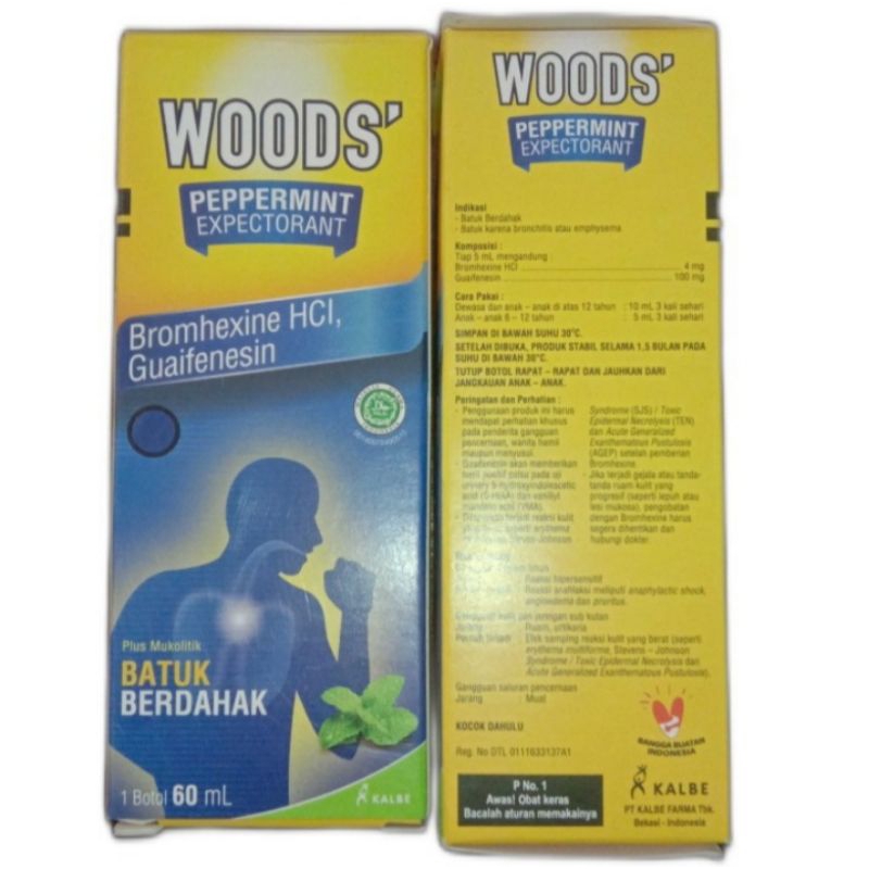 Woods' Expectorant 60Ml, Woods' Antitussive 60Ml