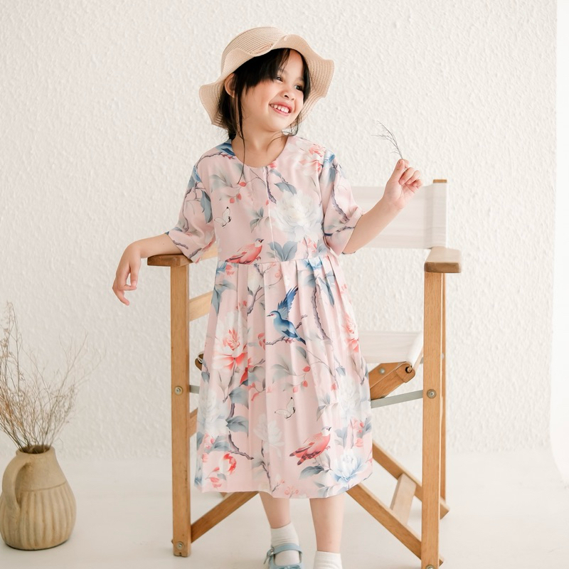 Minicottons Fashion Dress Anak Perempuan 3-12 Tahun
