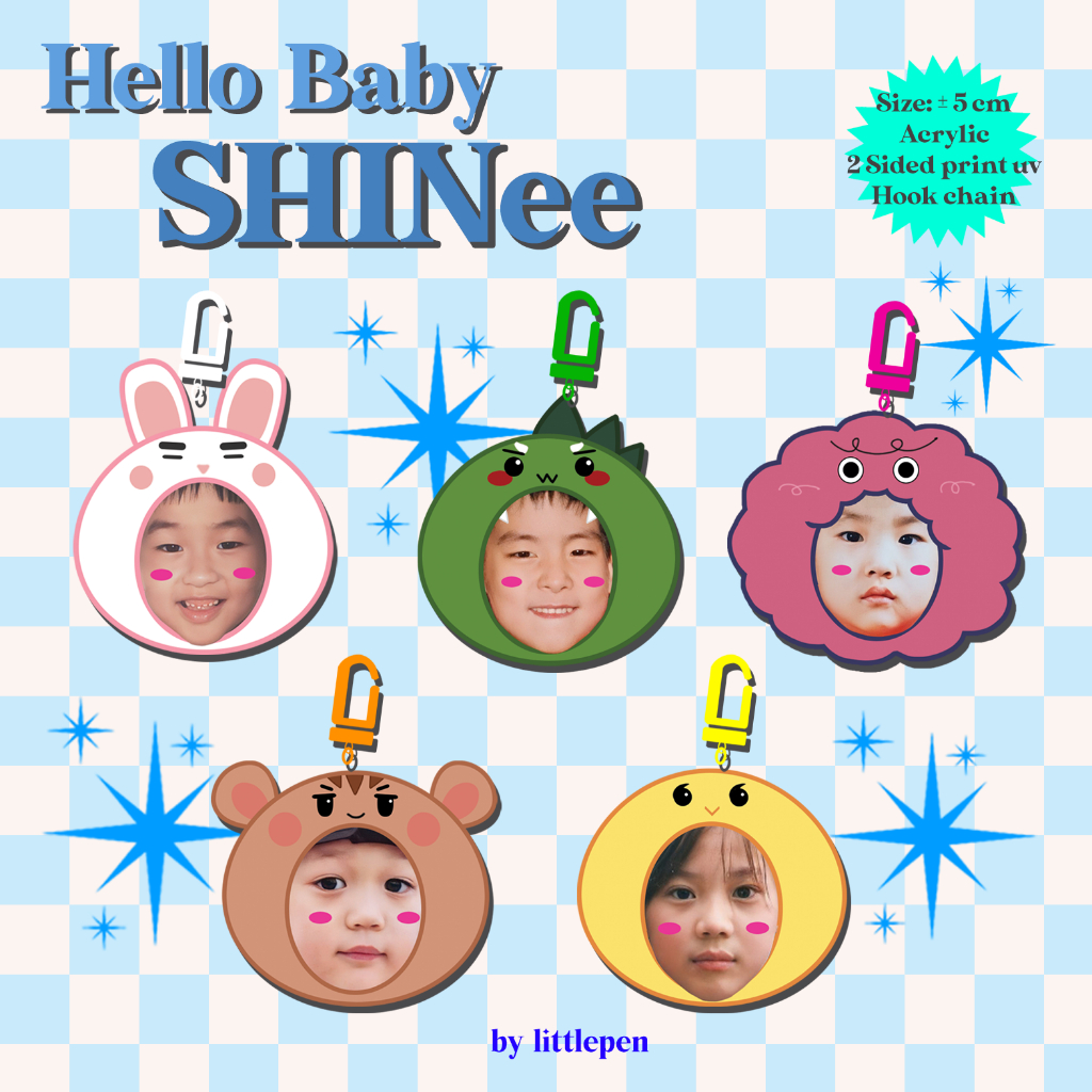 KEYCHAIN BABY SHINEE by Little Pen