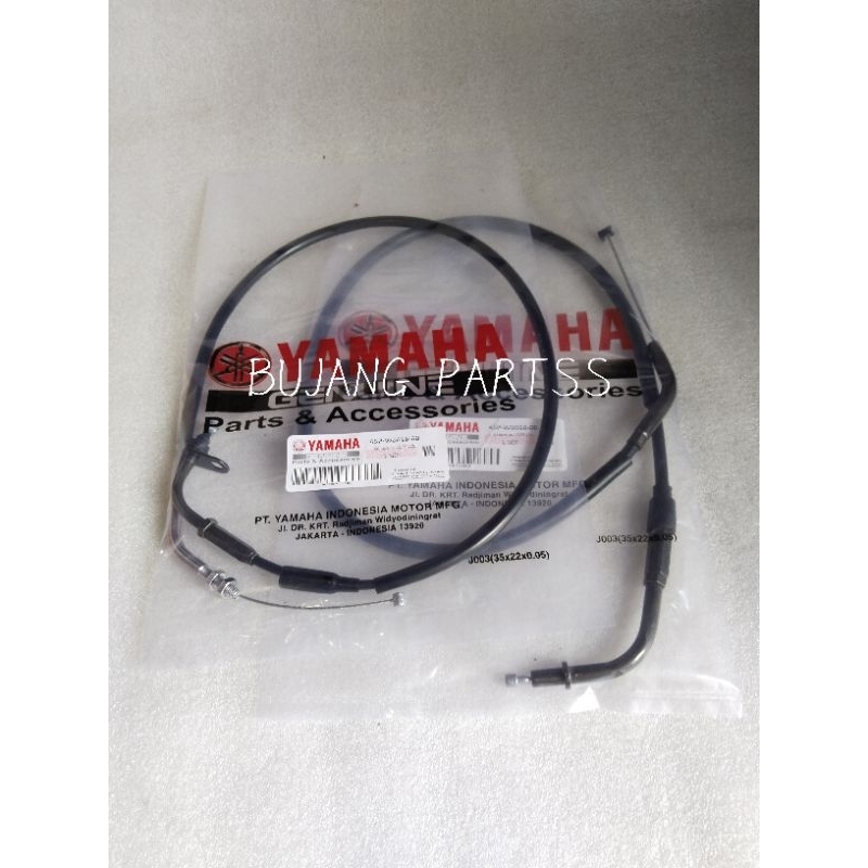 KABEL GAS PLUSS KABEL KOPLING YAMAHA BYSON KARBU BYSON FI ASLI 45P
