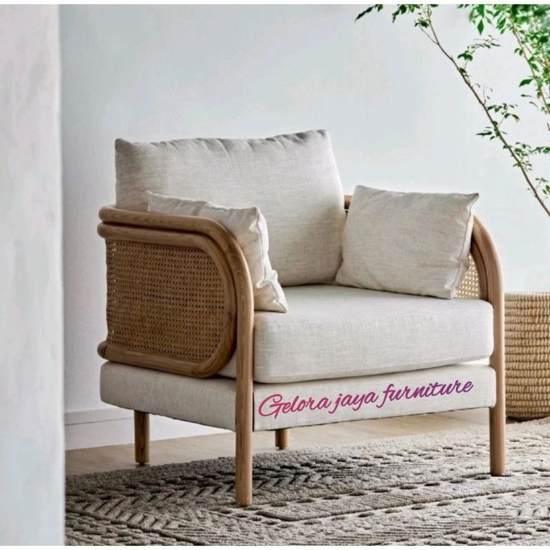 Kursi custom sofa rotan/kursi cafe kursi rotan