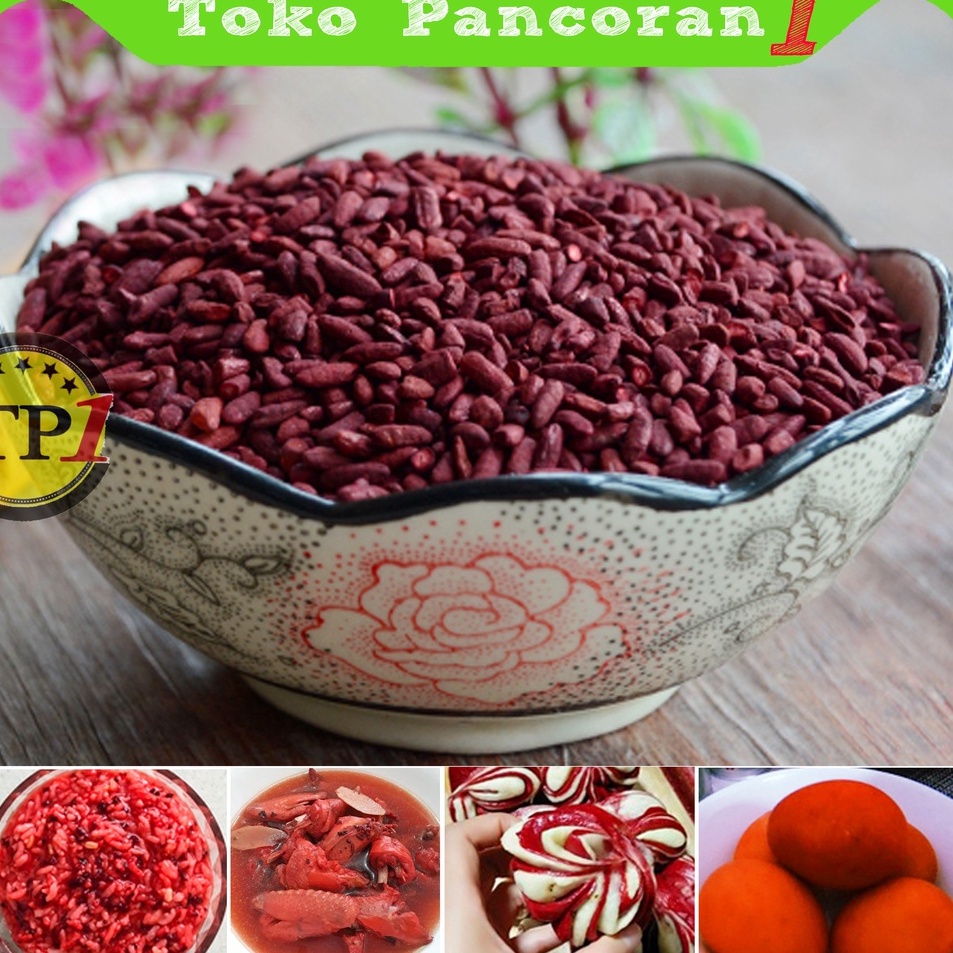 

XPVV6802 COD Angkak Merah 100g Red Yeast Rice Beras Merah PREMIUM QUALITY