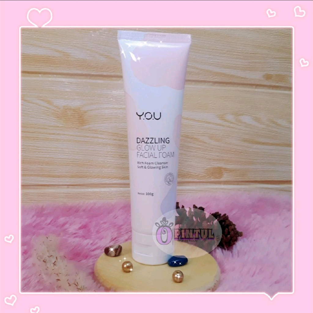 YOU Dazzling Glow Up Facial Foam // Sabun Pembersih Wajah Y.O.U