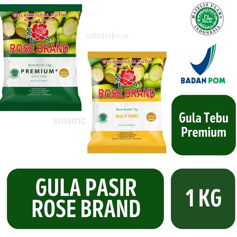 

[PRODUK F77FP76] Rose Brand Gula Pasir Premium / Gula Tebu 79