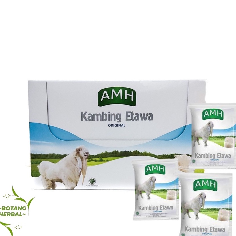 

PSYK8044 STOK SIAP 【COD Susu Kambing bubuk AMH Original / Kemasan BOX PUTIH ORIGINAL / Isi 10 SACHET / SUSU KAMBING ETAWA AMH