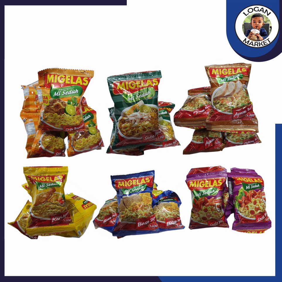 

MVHF2415 9.9 BRANDS FESTIVAL Mie Gelas Migelas Renceng 10 Pcs Sachet 10Pcs All Varian Ayam Bawang Baso Sapi Goreng Sosis Kari Ayam Sop Buntut Sosis BBQ Soto Ayam