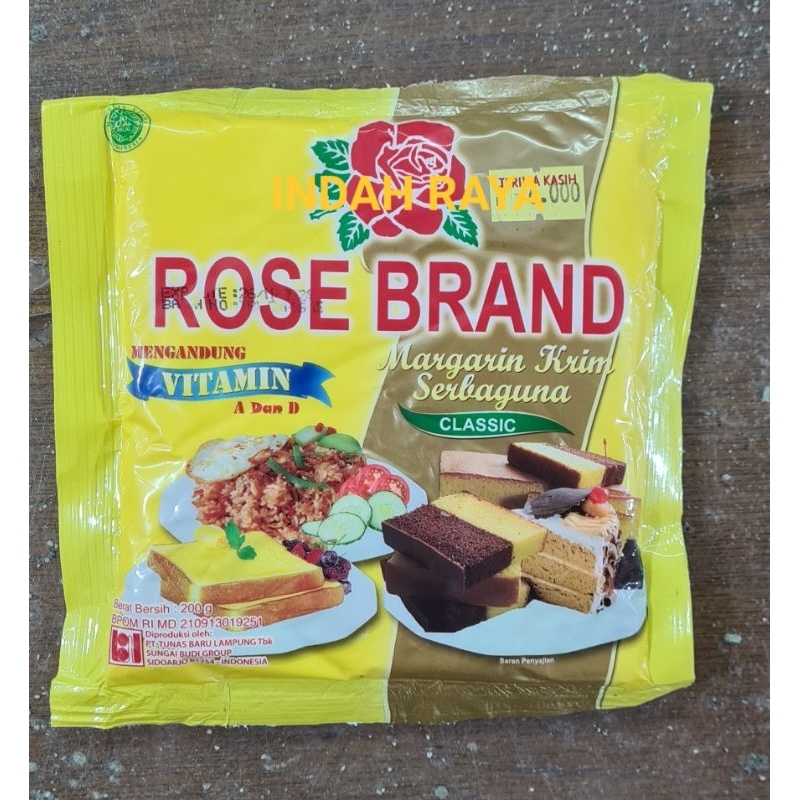 

ROSE BRAND MARGARIN KRIM SERBAGUNA 200G