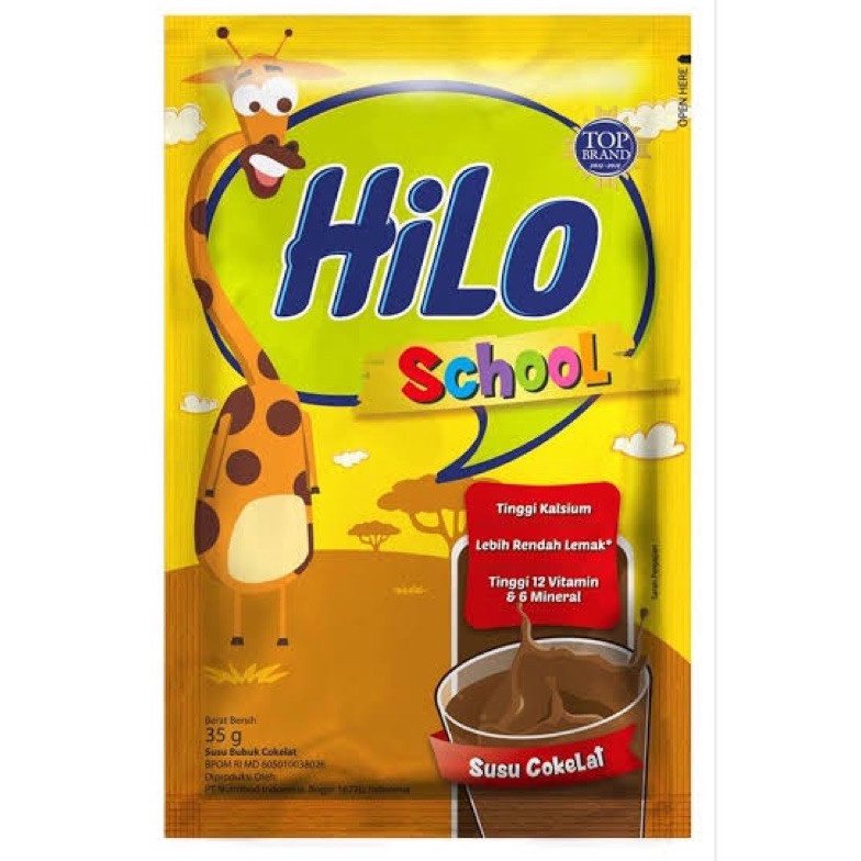 

[✩O94@] ☘️MUMTAAZZTORE☘️ NUTRIFOOD HiLo School HiLo Active 10 Sachet [210]