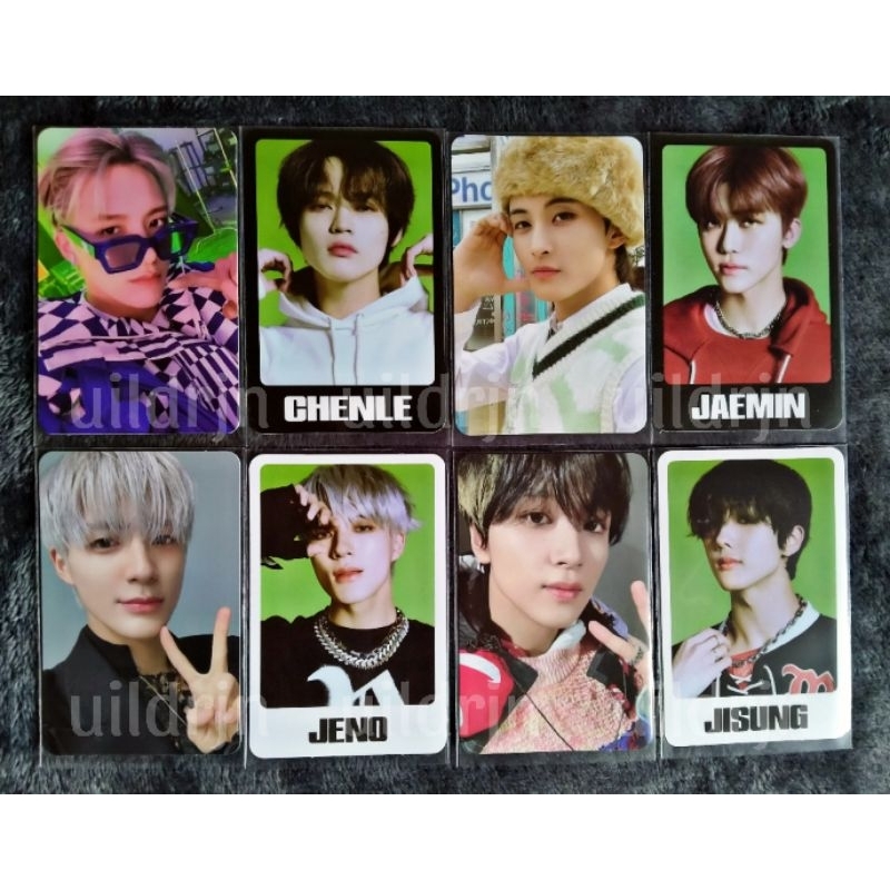 pc nct dream tc agit mark jeno haechan jaemin chenle jisung (a&b ver)