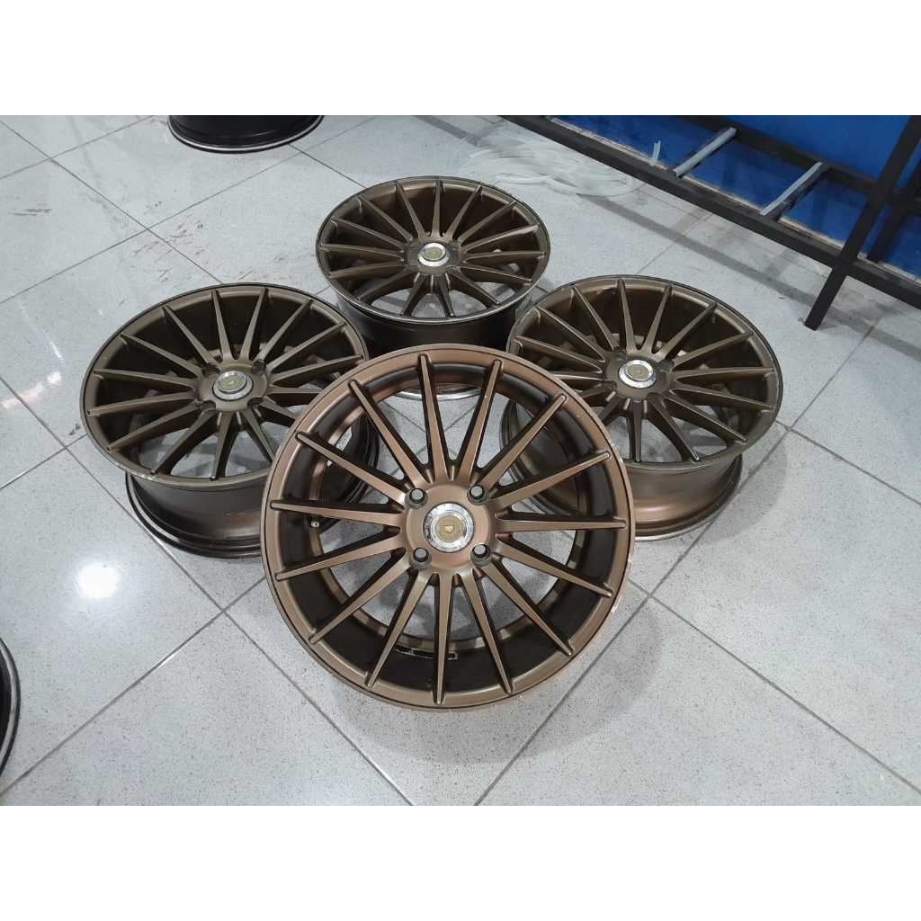 Velg Second Mobil Racing Vossen Ring 17 Lebar 7,5 Et 40 Pcd 4x114