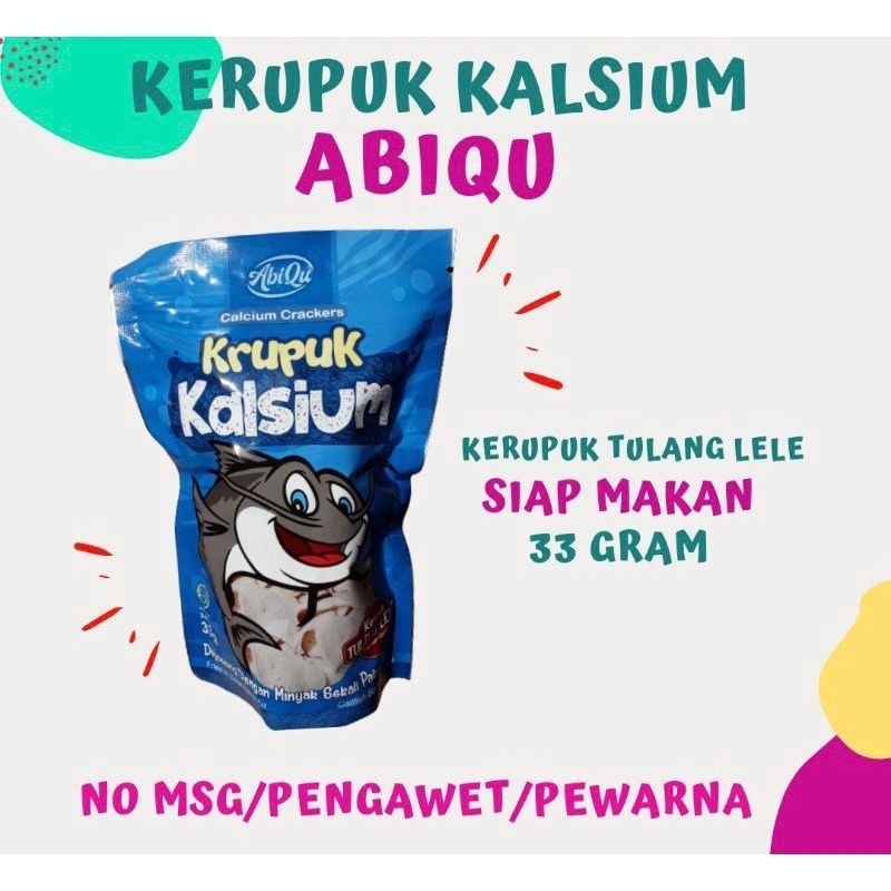 

Kerupuk Tulang Lele Kalsium Cemilan Sehat MPASI