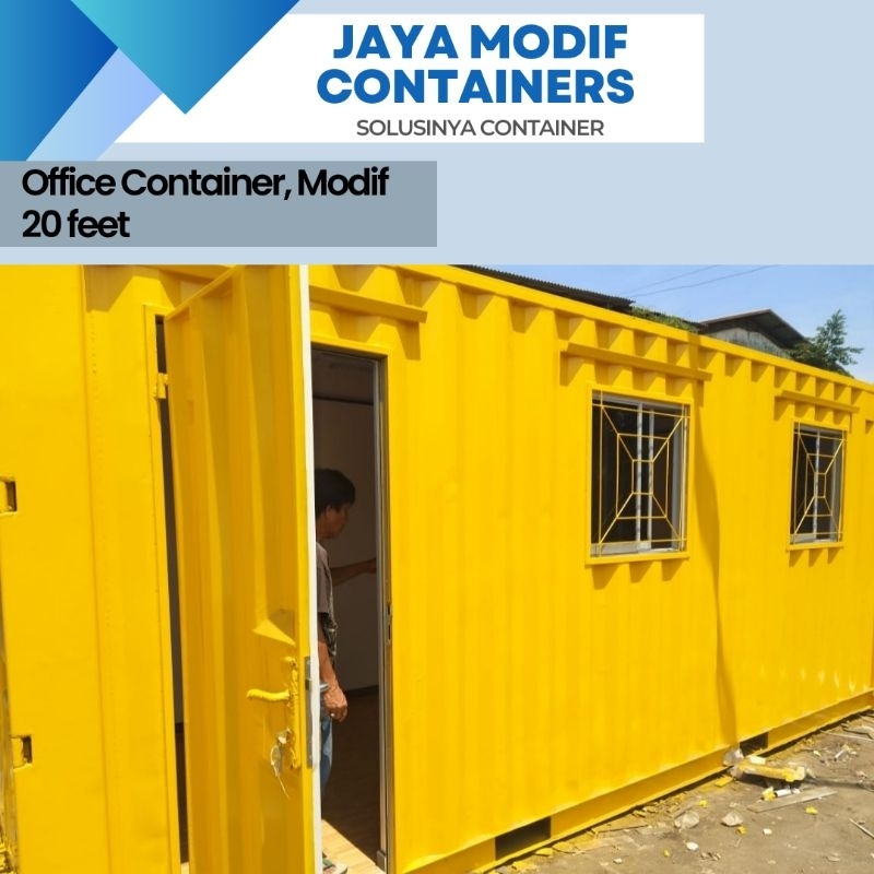 Container Office 20 Feet(Jual/Sewa/Modif)(20/40Feet)Office/Dry(kosong)