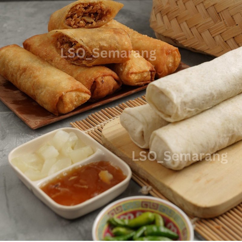 

Lumpia Semarang LSO-Lumpia Special (Ayam & Udang)-Isi 5 & 10, FROZEN, VACUUM