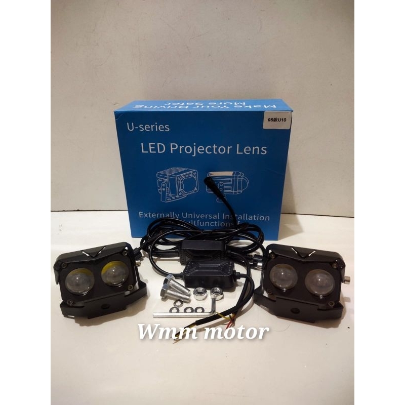Lampu Projie LED Cree Foglamp Tembak LED Projector Lampu Tembak Sorot Model VAHID MT 27 By Rizoma Le