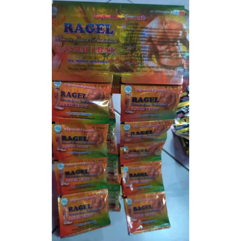 

Ragel kapsul asam urat original
