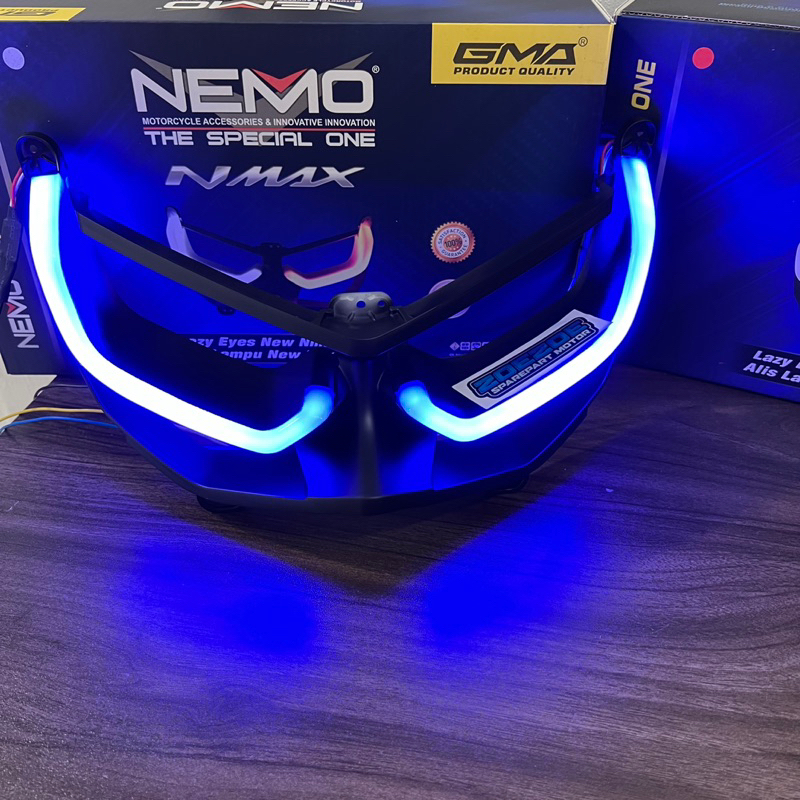 Nemo Lampu Alis Depan Nmax New Plus Frame Alis Nmax Lampu Depan Nmax 2020 2021 2022 2023