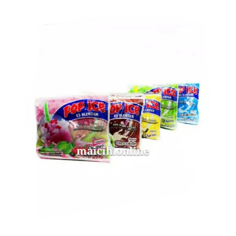 

[ΩJ93&] Pop ice isi 10pcs / Minuman Serbuk Dijamin Baru