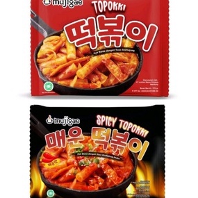 

SQBQ8854 9.9 BRANDS FESTIVAL Mujigae Topokki Original / Spicy 195 gram