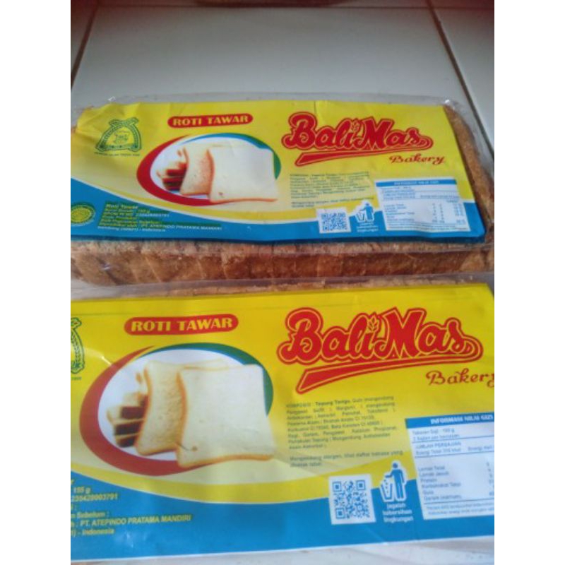 

Roti Tawar Balimas 1Bungkus