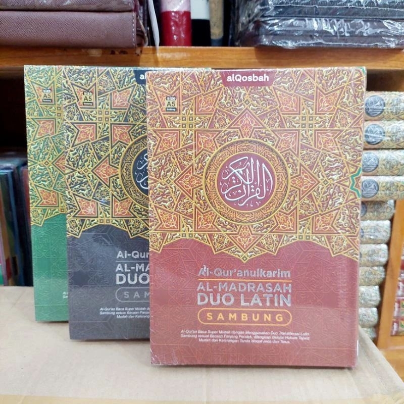 Mushaf Al Quran Super Mudah Al Madrasah Duo Latin Ukuran Besar A4