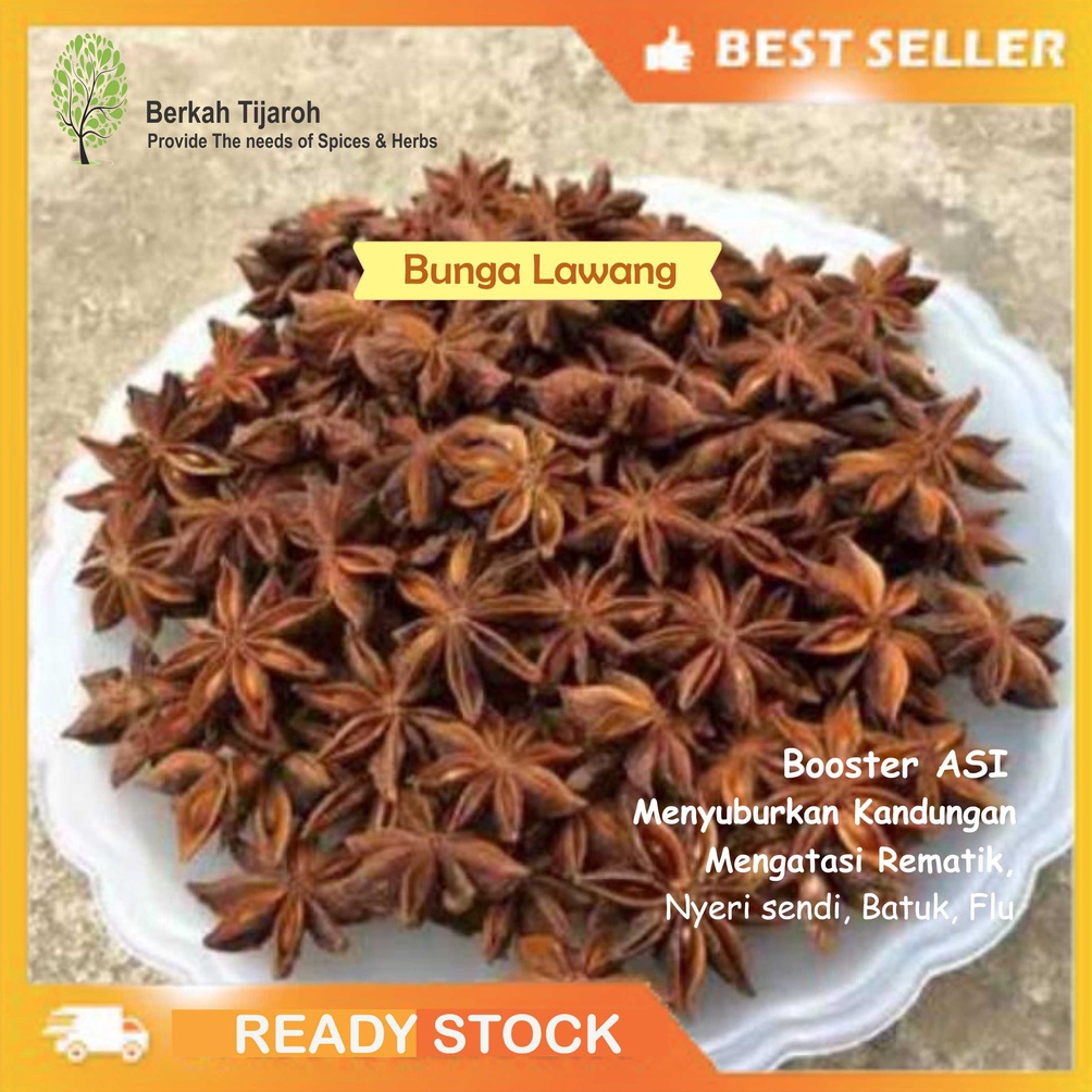 

M0del T3rkini BUNGA LAWANG /PEKAK / STAR ANISE Terjamin Bagus
