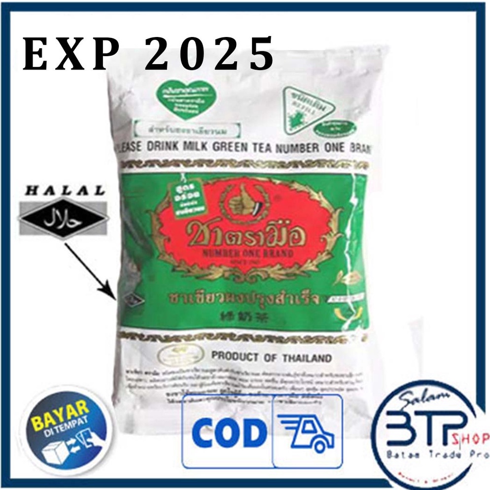 

L44r11s BTP ORIGINAL THAI GREEN TEA CHATRAMUE 200grams [30]